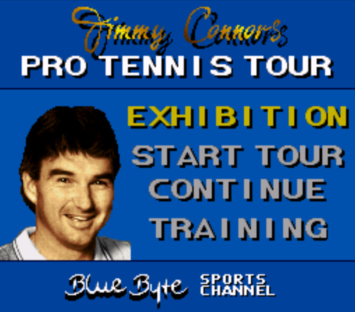 Pro Tennis Tour Title Screen